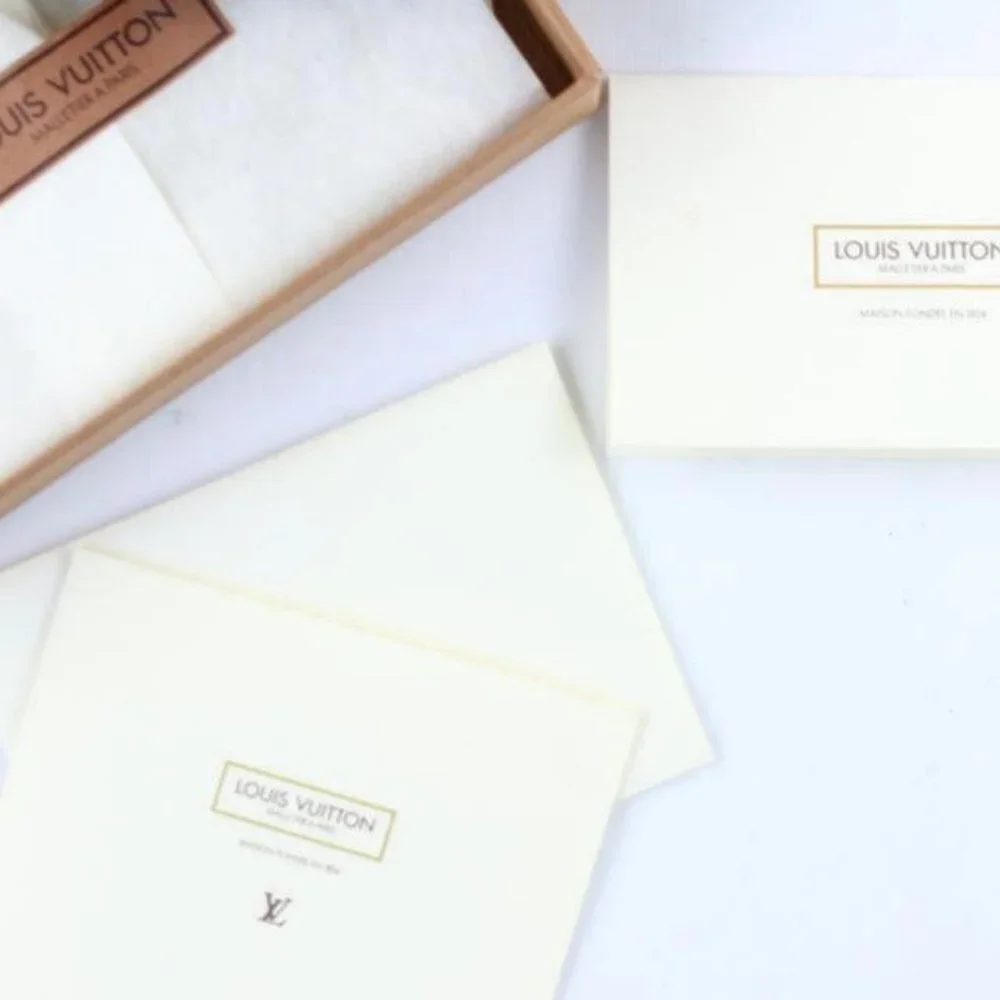 Louis Vuitton Brown Taiga Id Holder Wallet Case